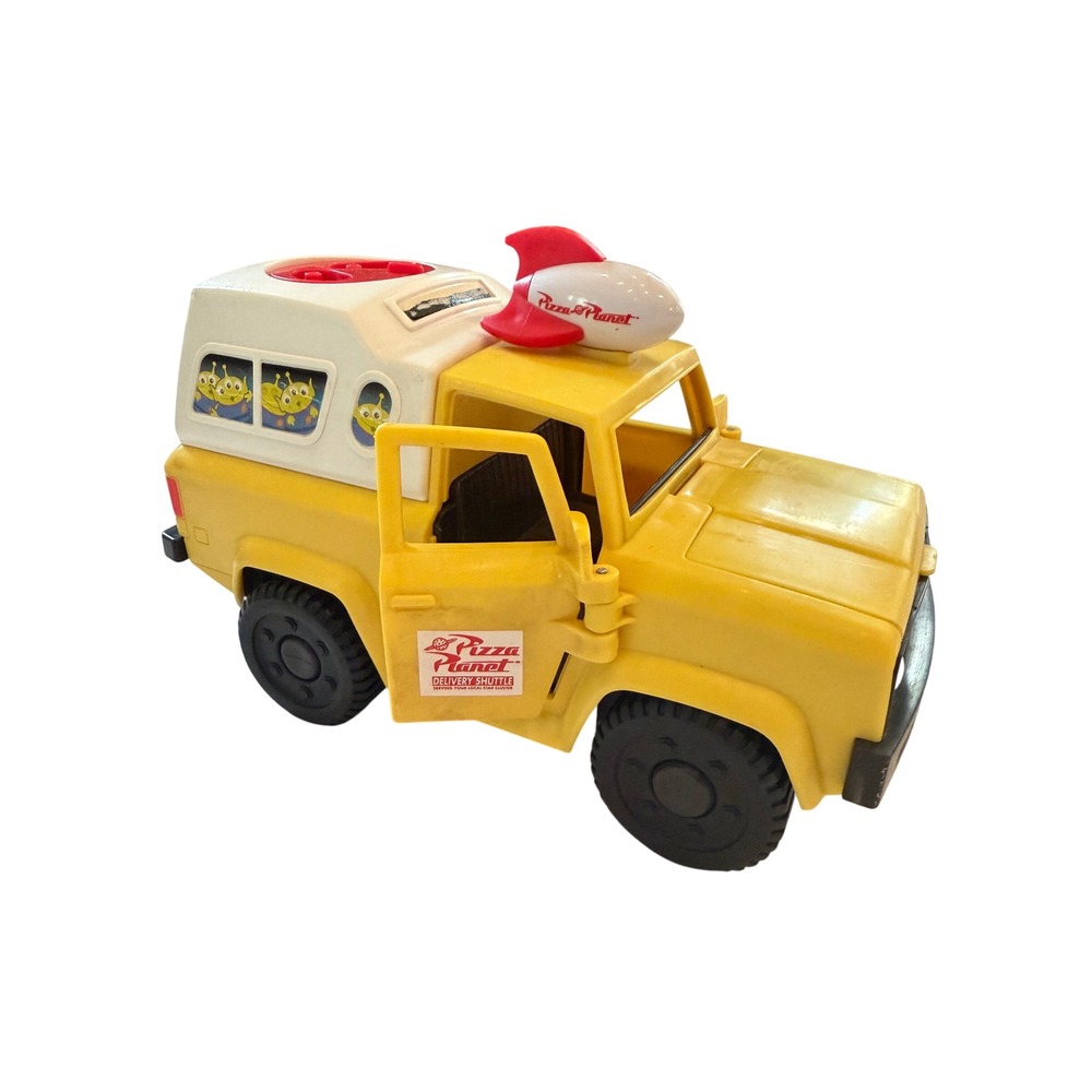 Disney Pixar Toy Story Pizza Planet Delivery Truck Mattel 2011 Yellow X4086